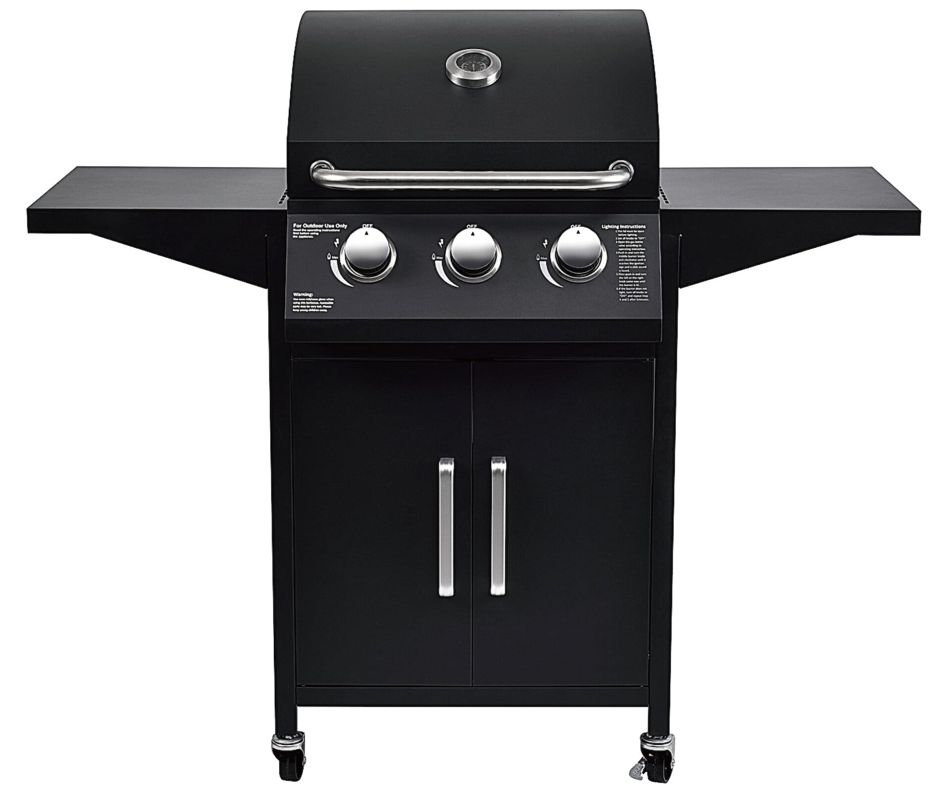 Pure Fire - 3 Burner Gas Grill