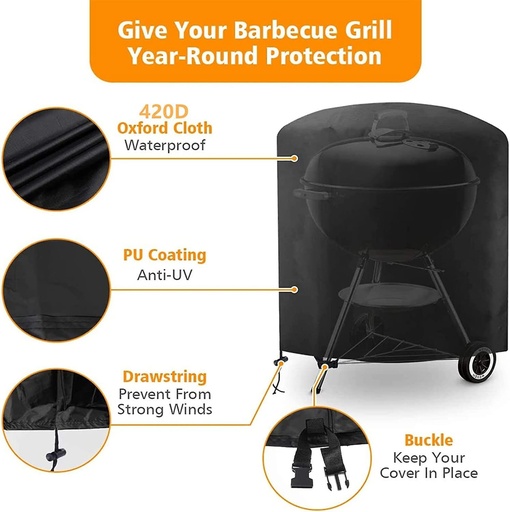 Pure Fire - PureFrie - Kettel Grill Cover 57cm