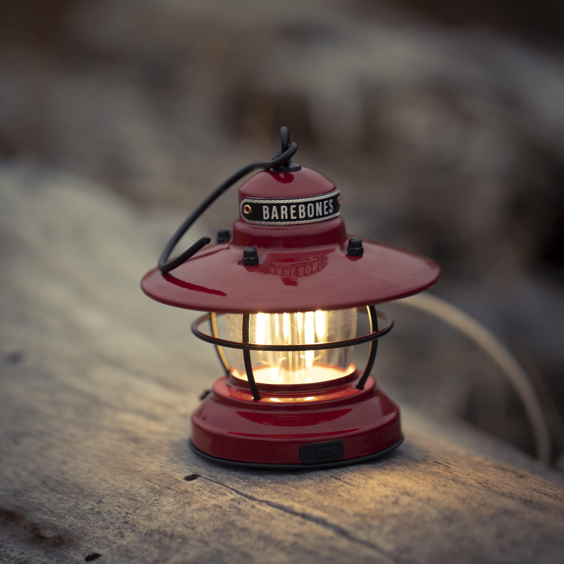 Barebones - Edison Mini Lantern (Red)