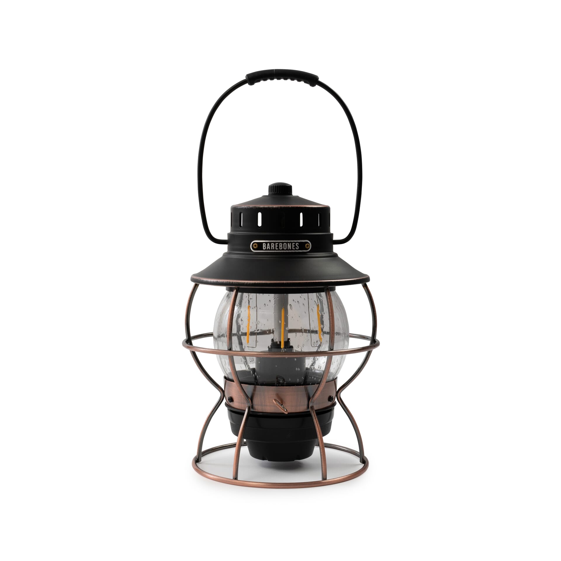 Barebones - Railroad Lantern (Antique Bronze)