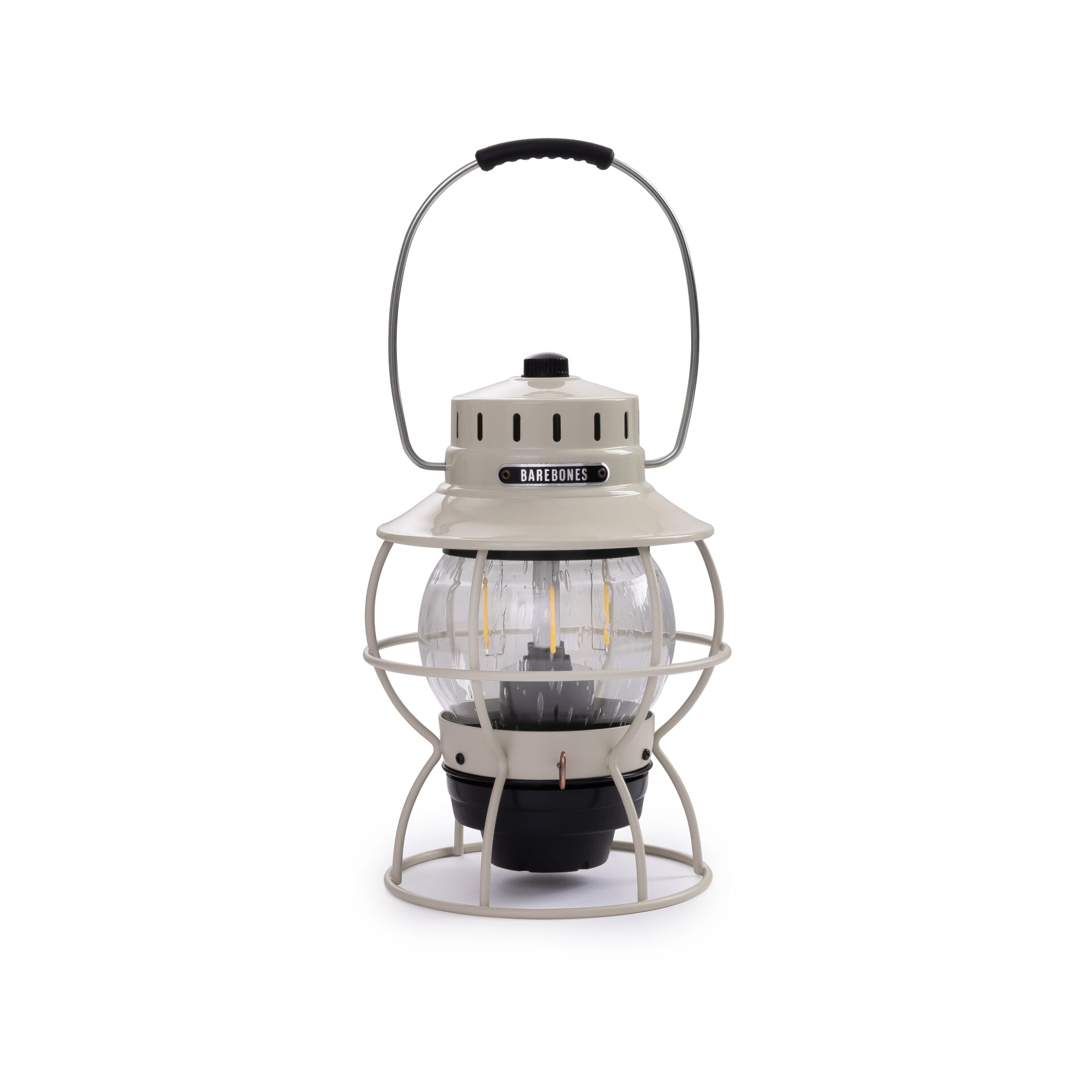 Barebones - Railroad Lantern (Vintage White)