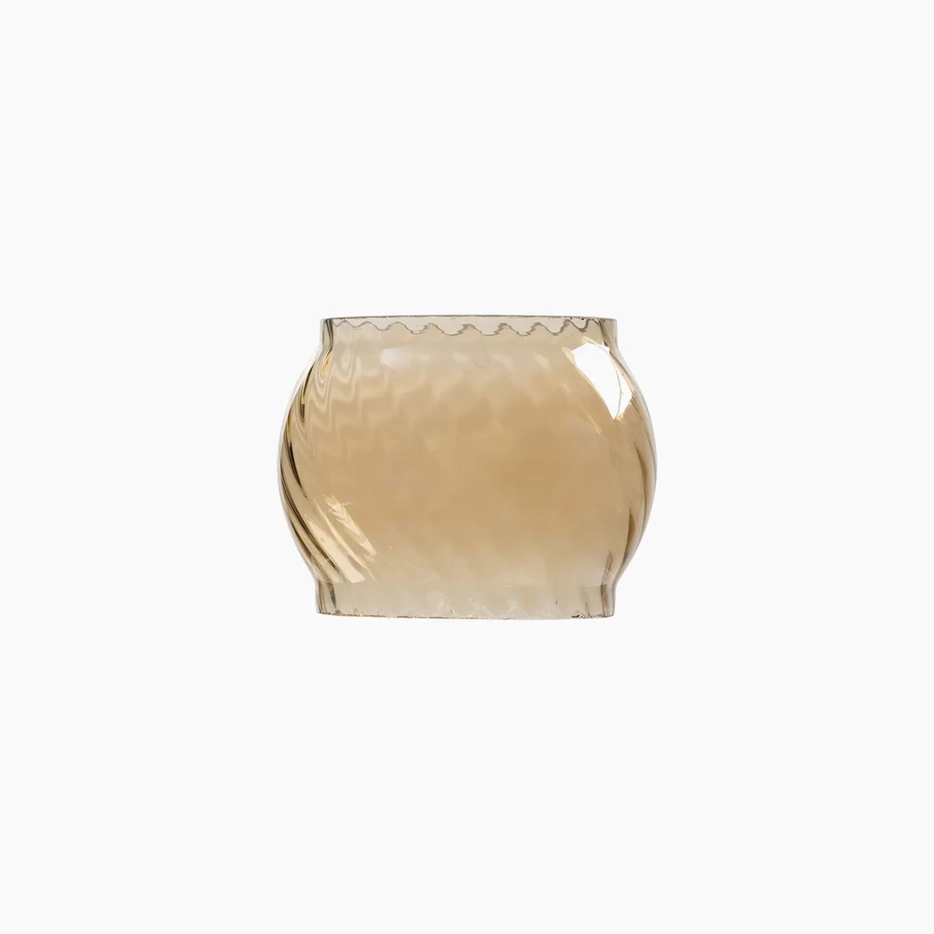 Barebones - Railroad Lantern Glass Lens - Wavy - Smoke