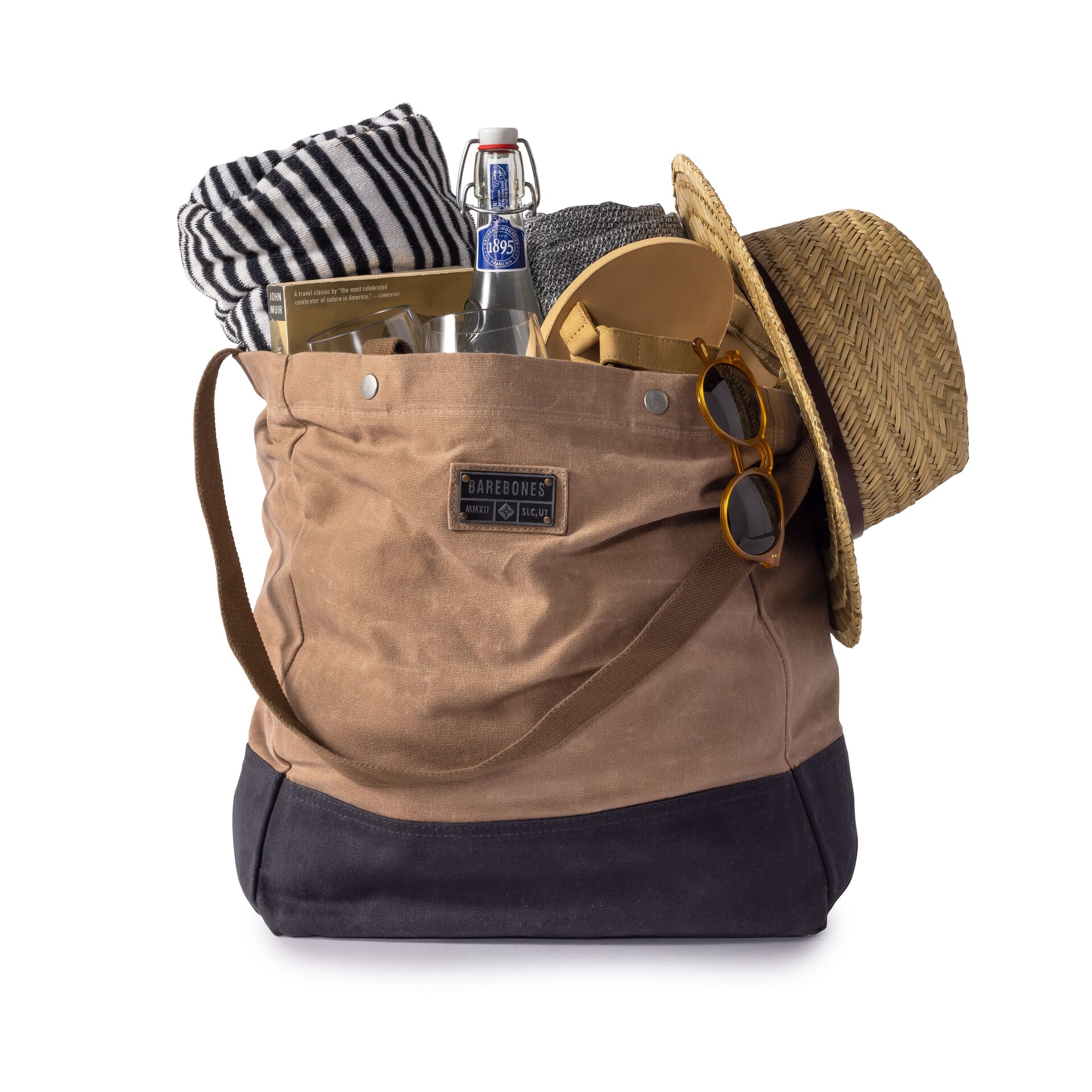 Barebones - Neelum Oversized Tote Bag (Khaki) -DISCONTINUED