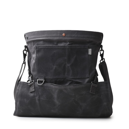 Barebones - Gathering Bag/waxed canvas (Slate Gray)