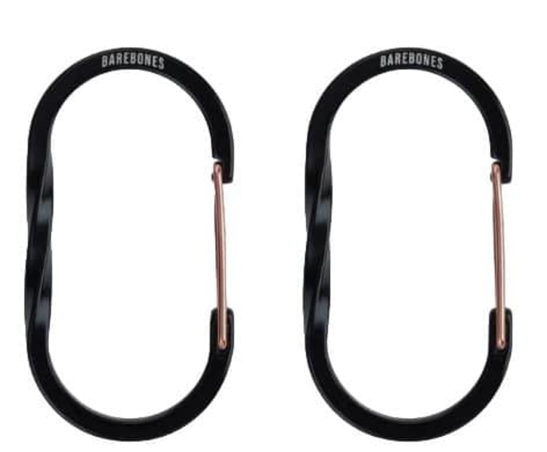 Barebones - Wiregate Carabiner Medium 2pc - Black