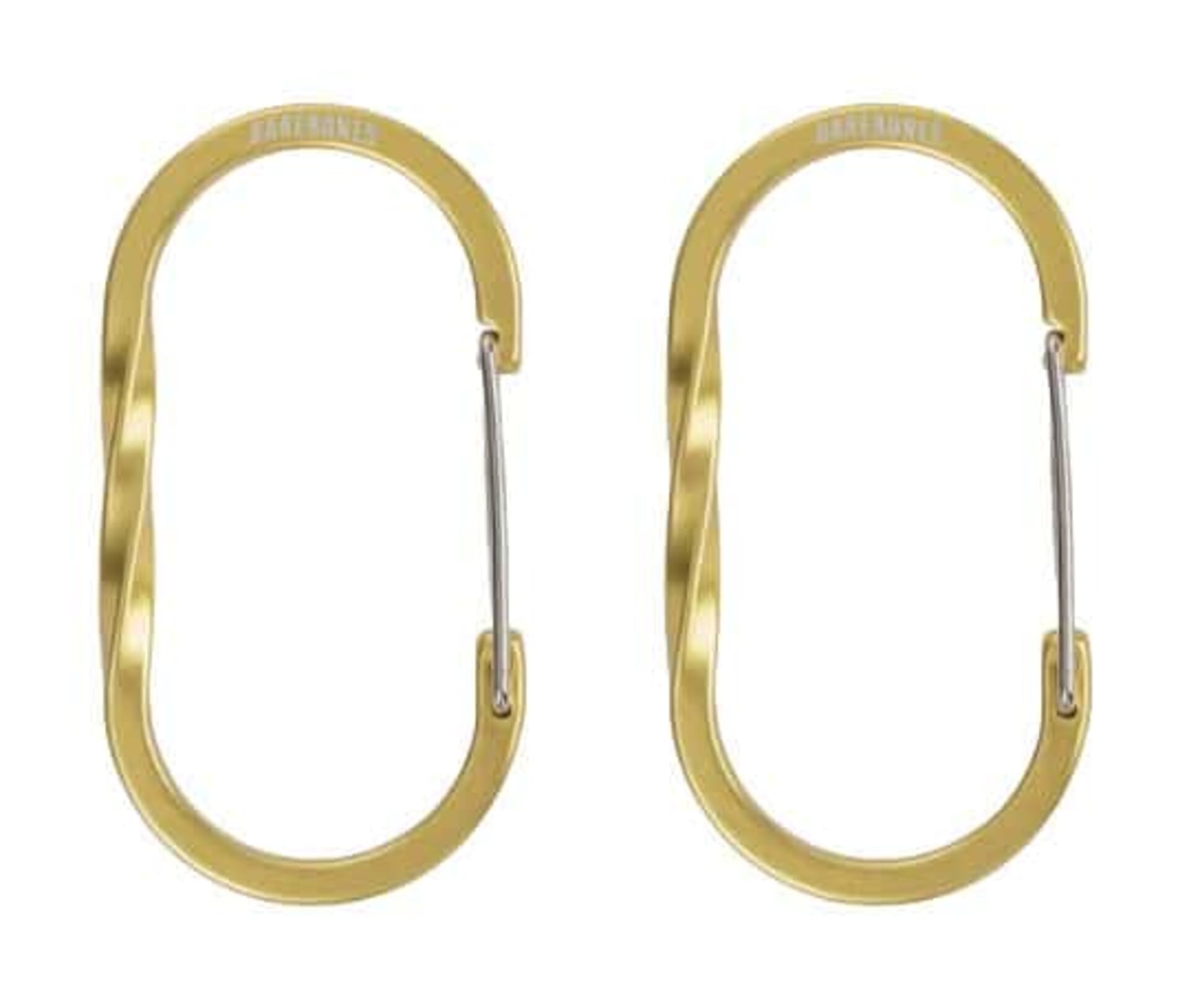 Barebones - Wiregate Carabiner Medium 2pc - Gold