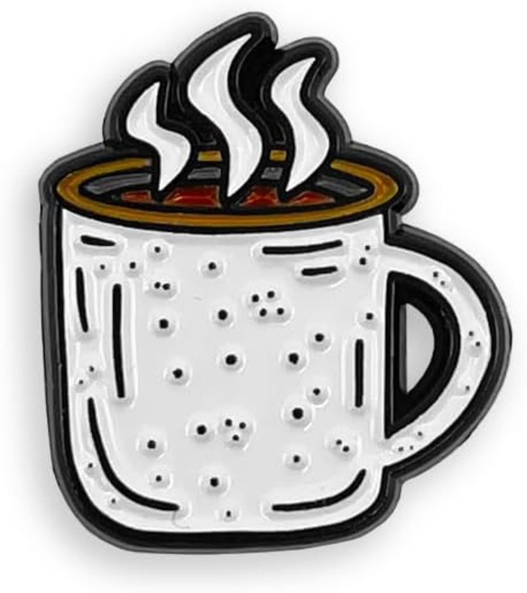 Barebones - Enamel Pin - Mug - Eggshell