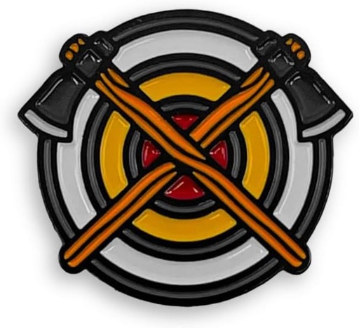 Barebones - Enamel Pin - Target Hatchets
