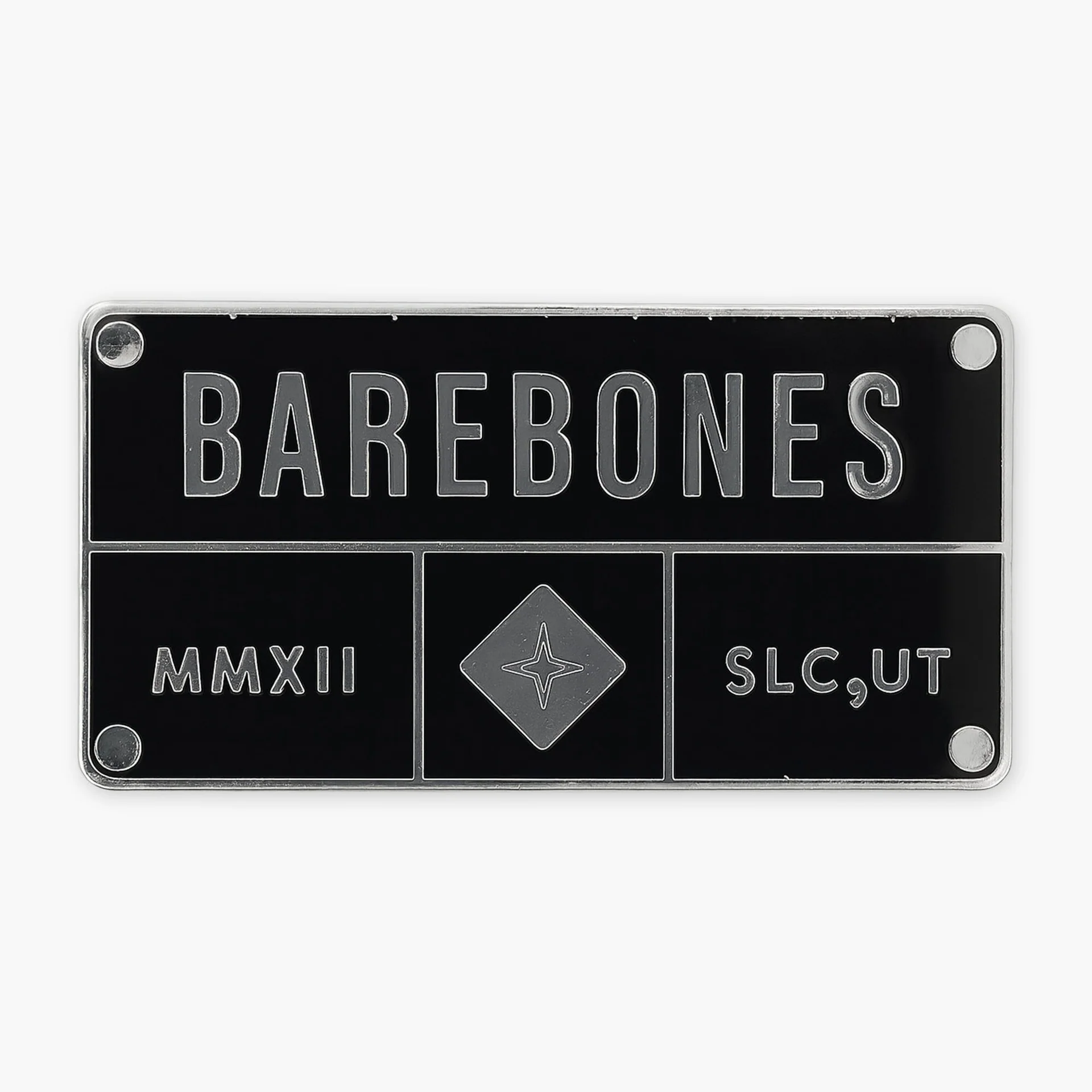 Barebones - Enamel Pin - Badge - Large -DISCONTINUED