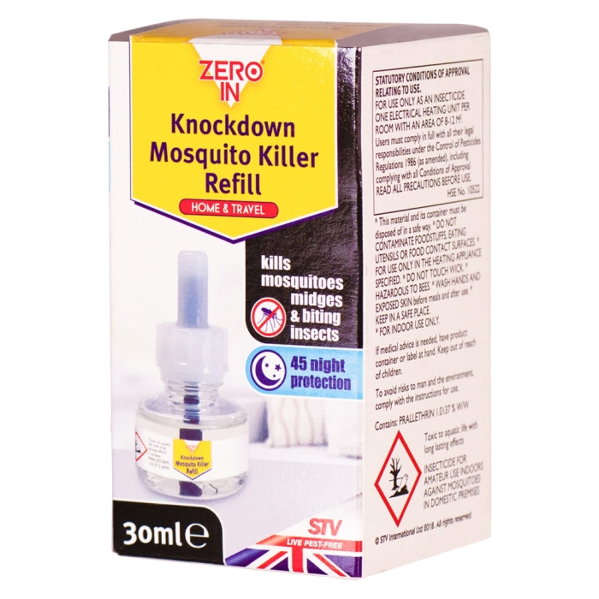 STV - Knockdown Mosquito Killer Refill - 30ml