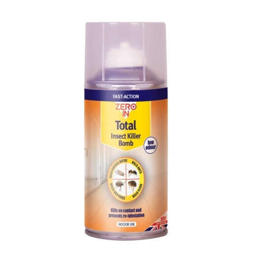 STV - Total Insect Killer Bomb - 150ml One Shot Aerosol