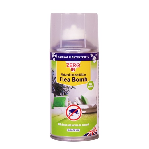 STV - Natural Insect Killer Flea Bomb - 150ml One Shot Aerosol