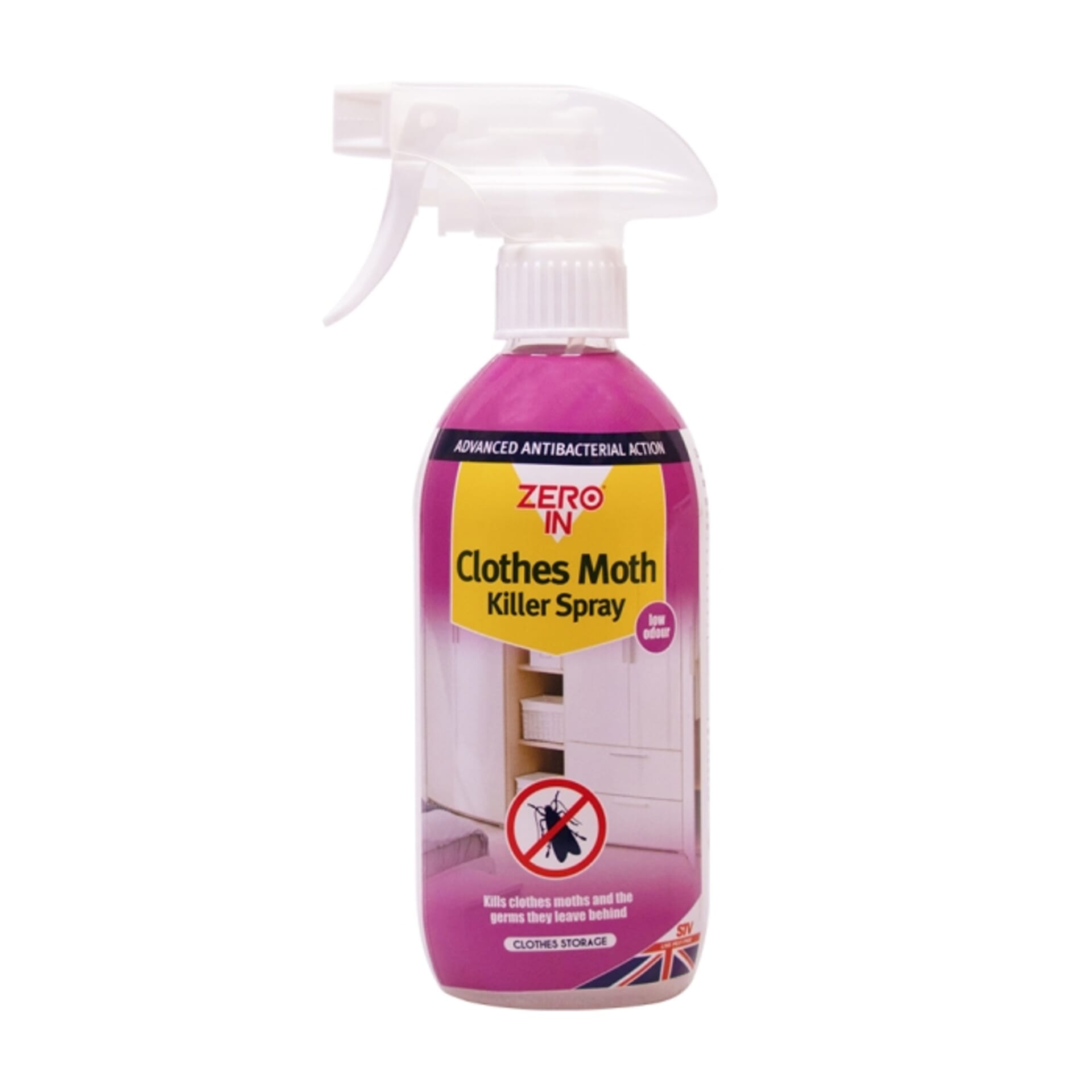 STV - Anti-Bacterial Clothes Moth Killer - 500ml RTU