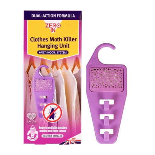 STV - Multi-Hook Hanging Clothes Moth Killer