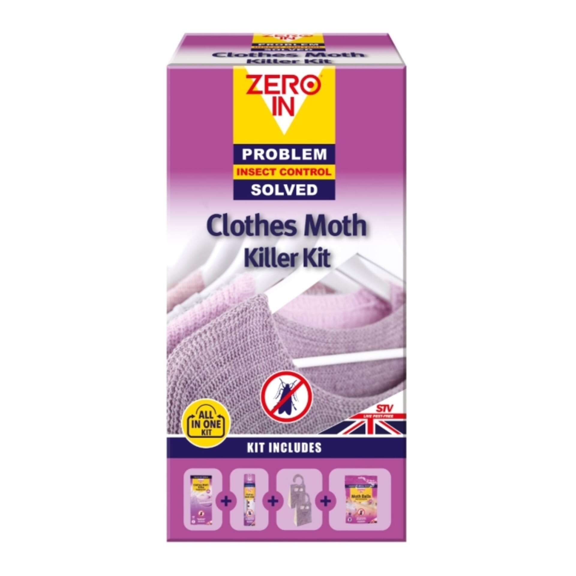 STV - Clothes Moth Killer Kit