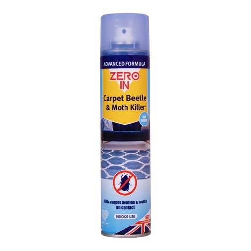 STV - Carpet Beetle & Moth Killer - 300ml Aerosol