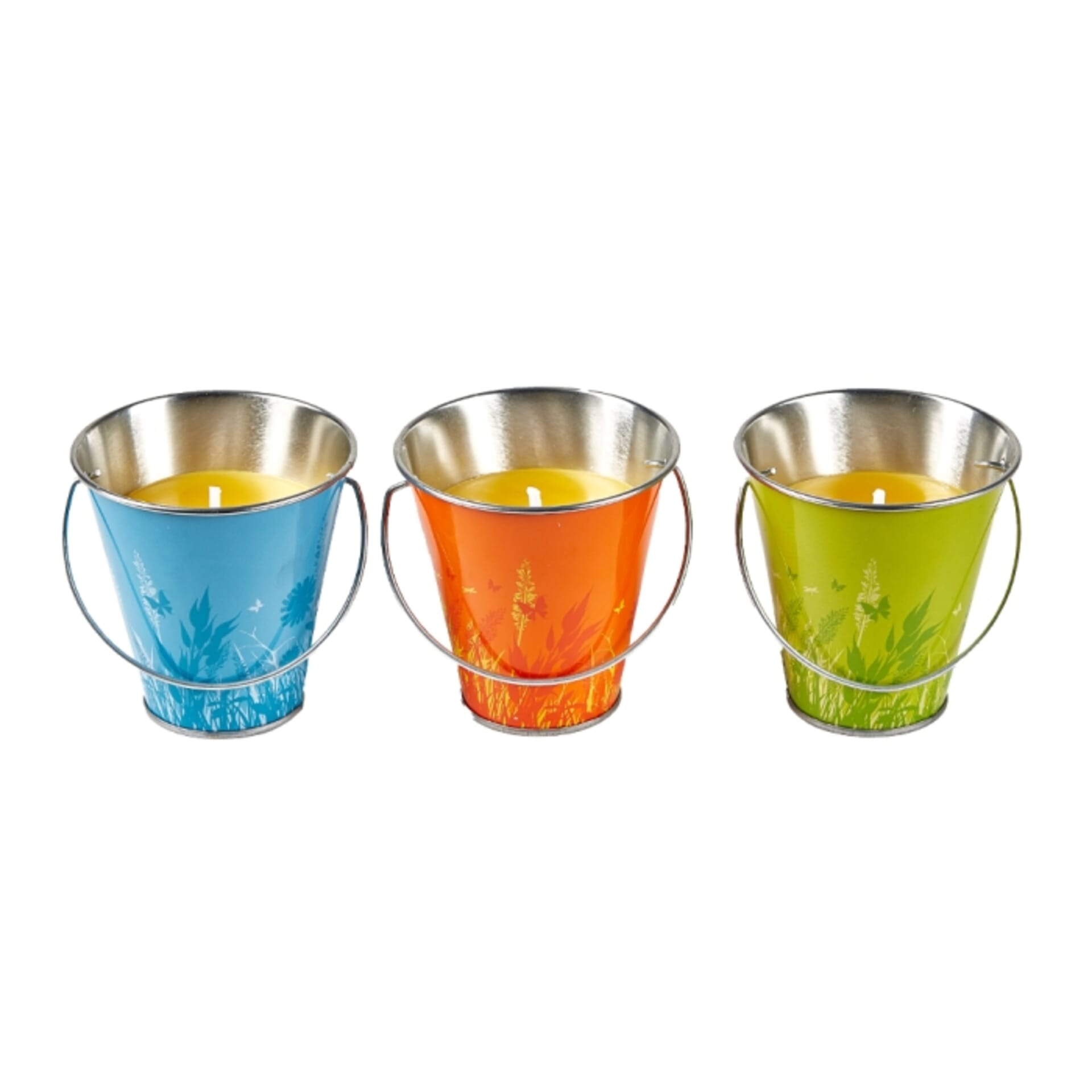 STV - Citronella Mini Candle Bucket - Beach Party - Assorted Colours