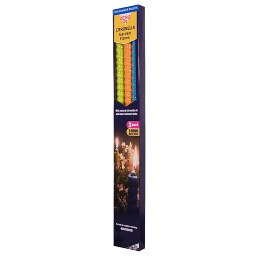 STV - Citronella Garden Flares - Beach Party - 3-Pack