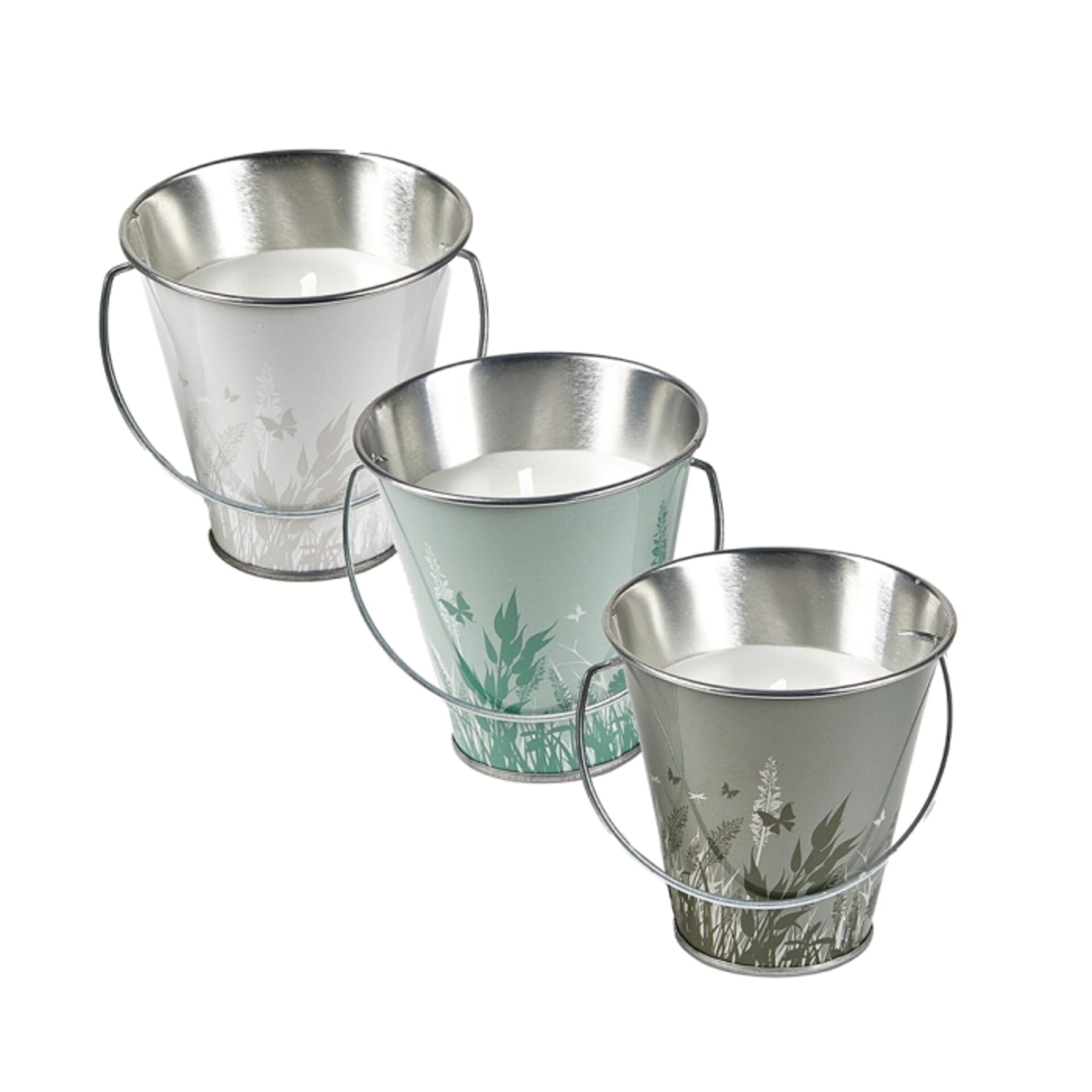 STV - Citronella Mini Candle Bucket - Close to home - Assorted Colours
