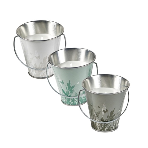 STV - Citronella Mini Candle Bucket - Close to home - Assorted Colours