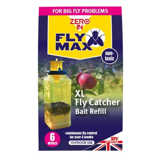 STV - XL Fly Catcher Bait Refill Sachet - 6-Pack