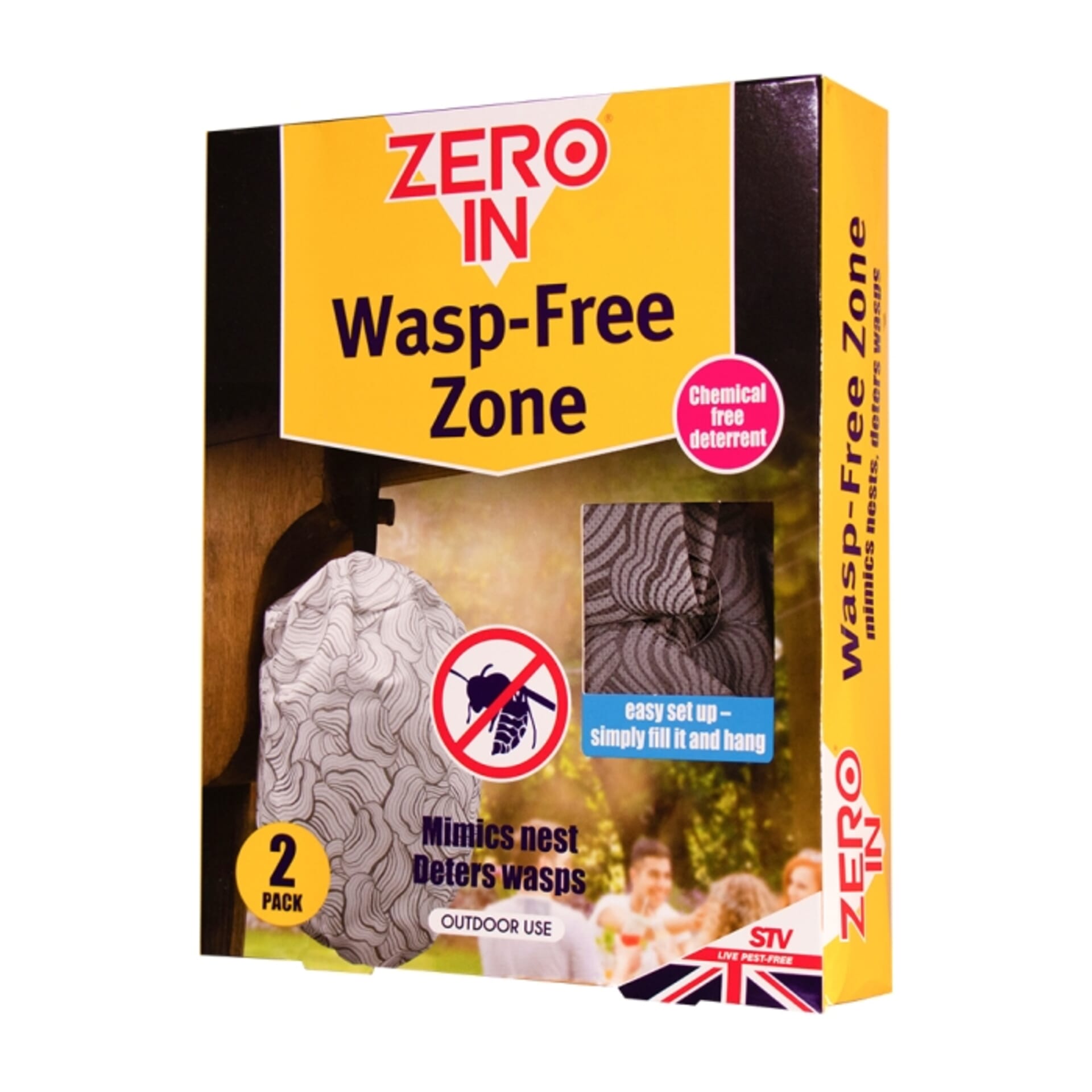 STV - Wasp-Free Zone - Twinpack
