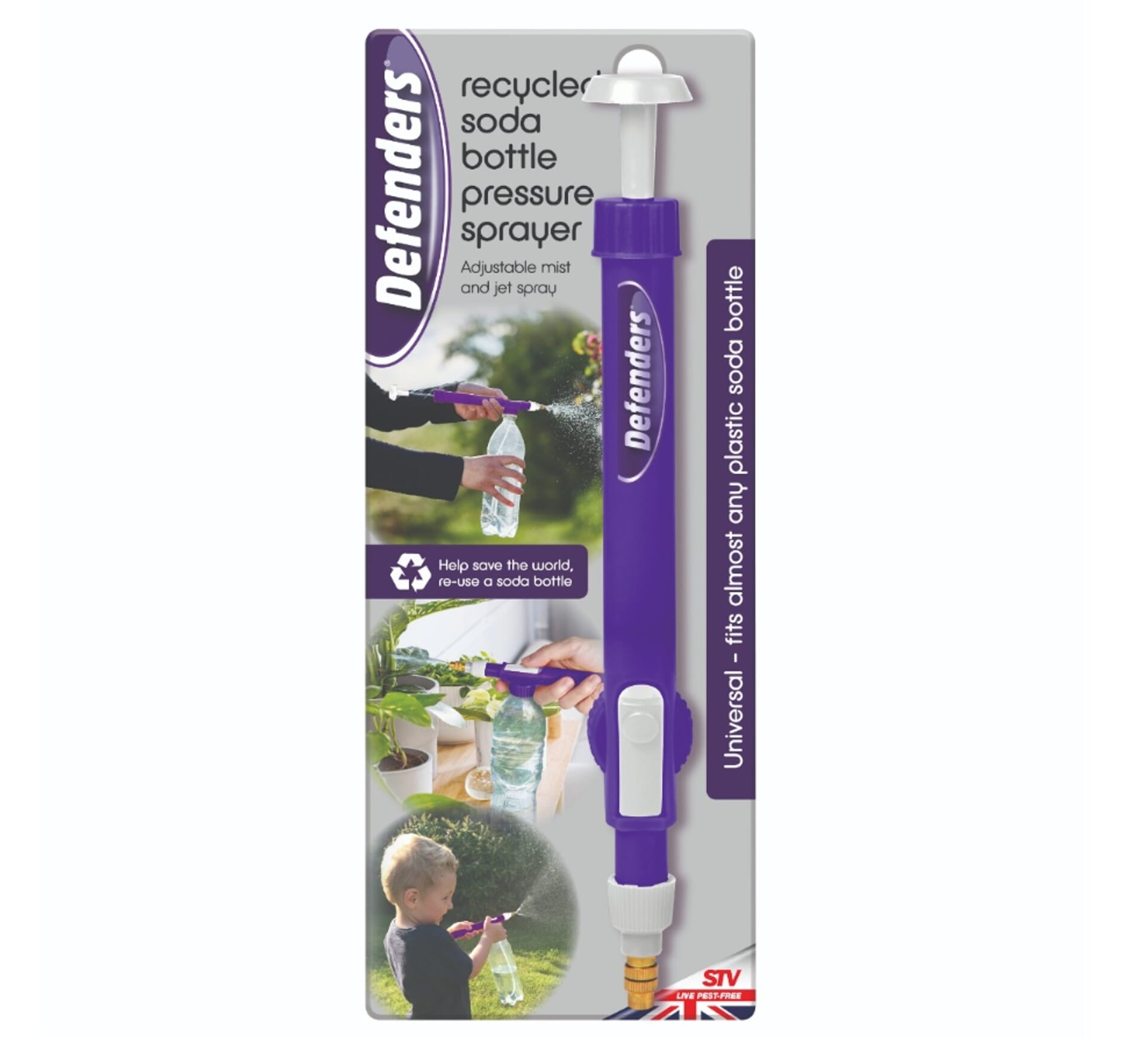 STV - Recycled Soda Bottle Pressure Sprayer