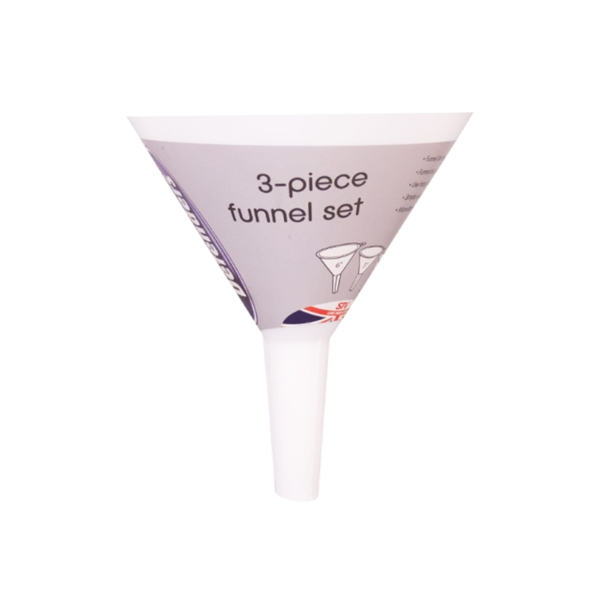 STV - 3-Piece Nested Funnel Set