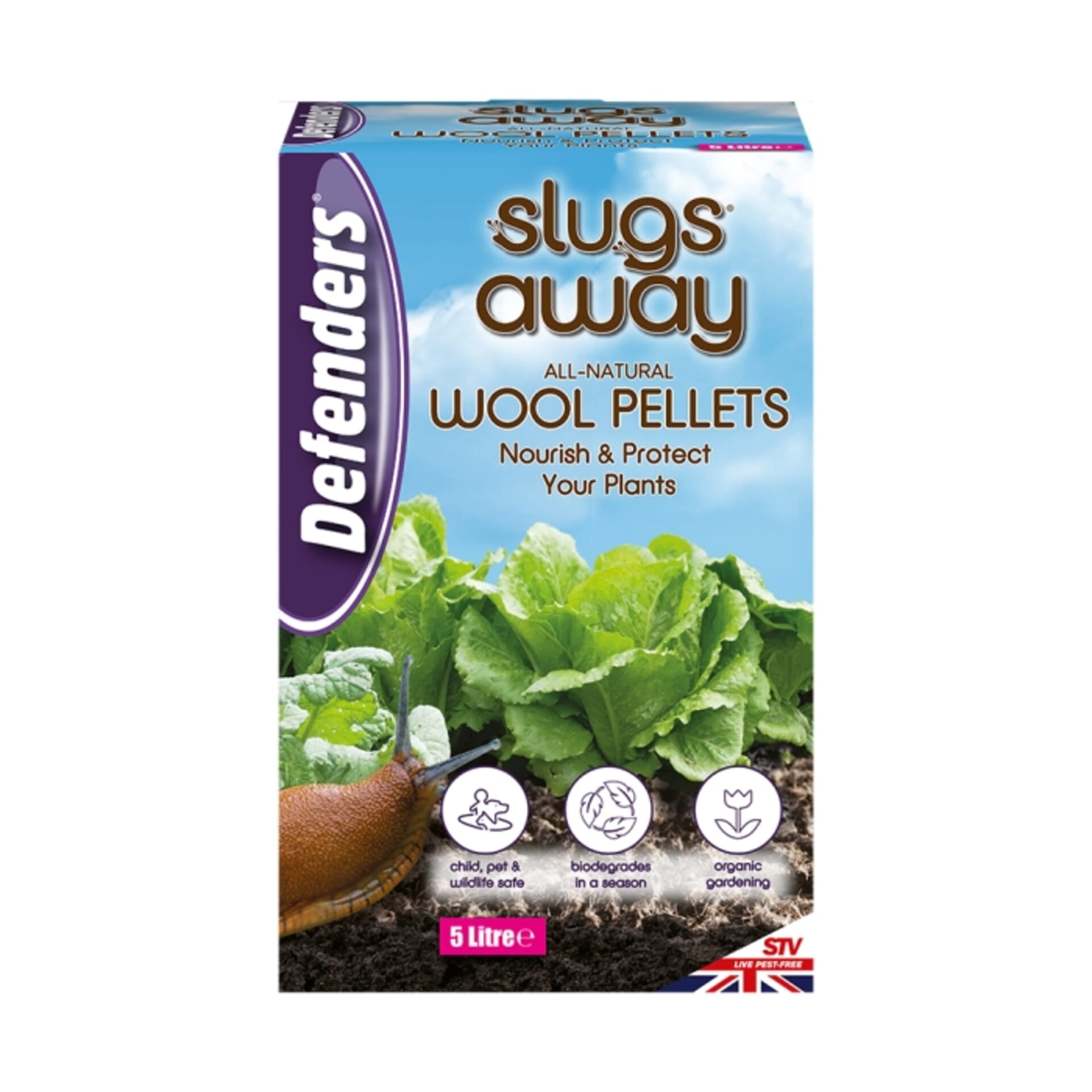 STV - Slugs Away® Wool Pellets - 5L