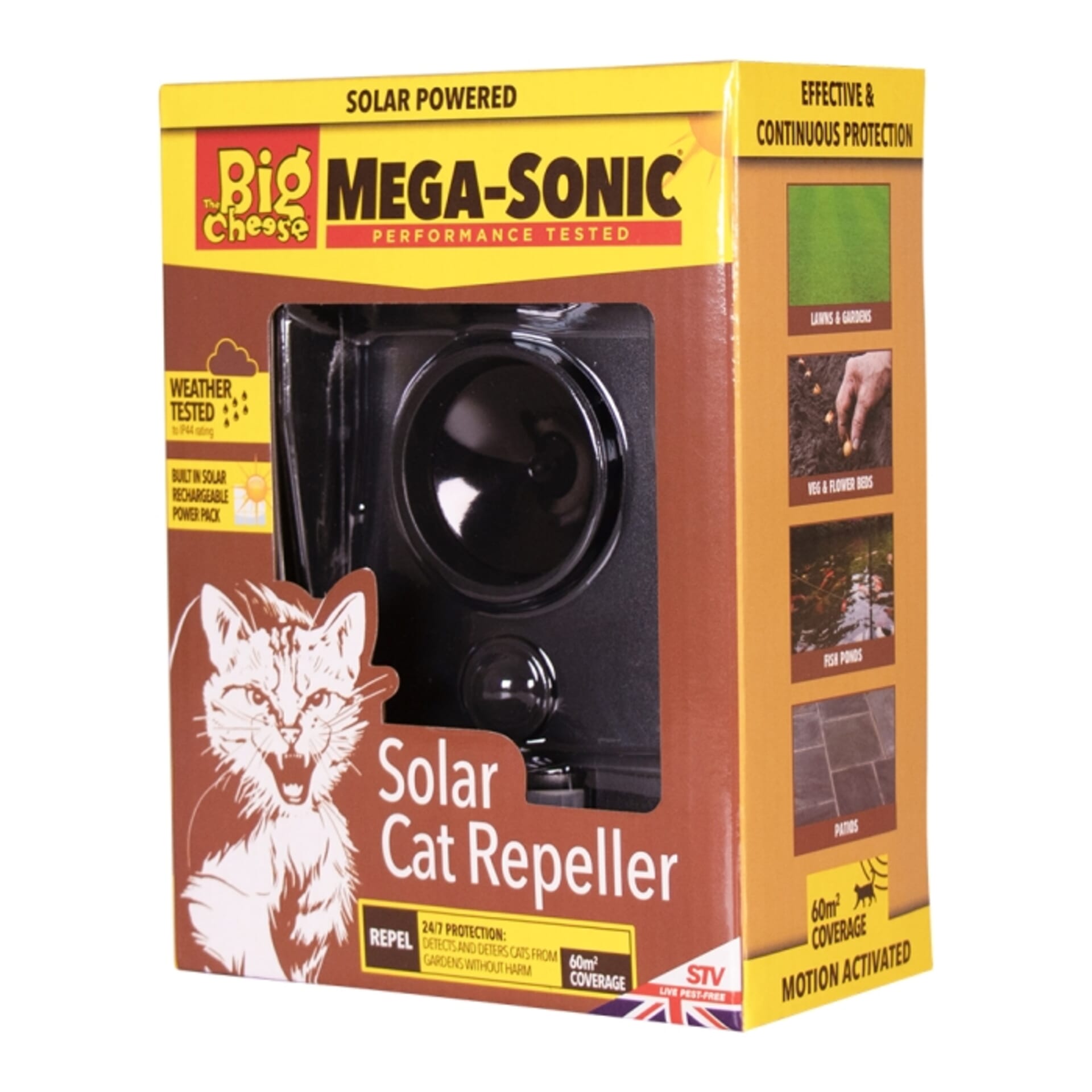 STV - Mega-Sonic® Solar Cat Repeller