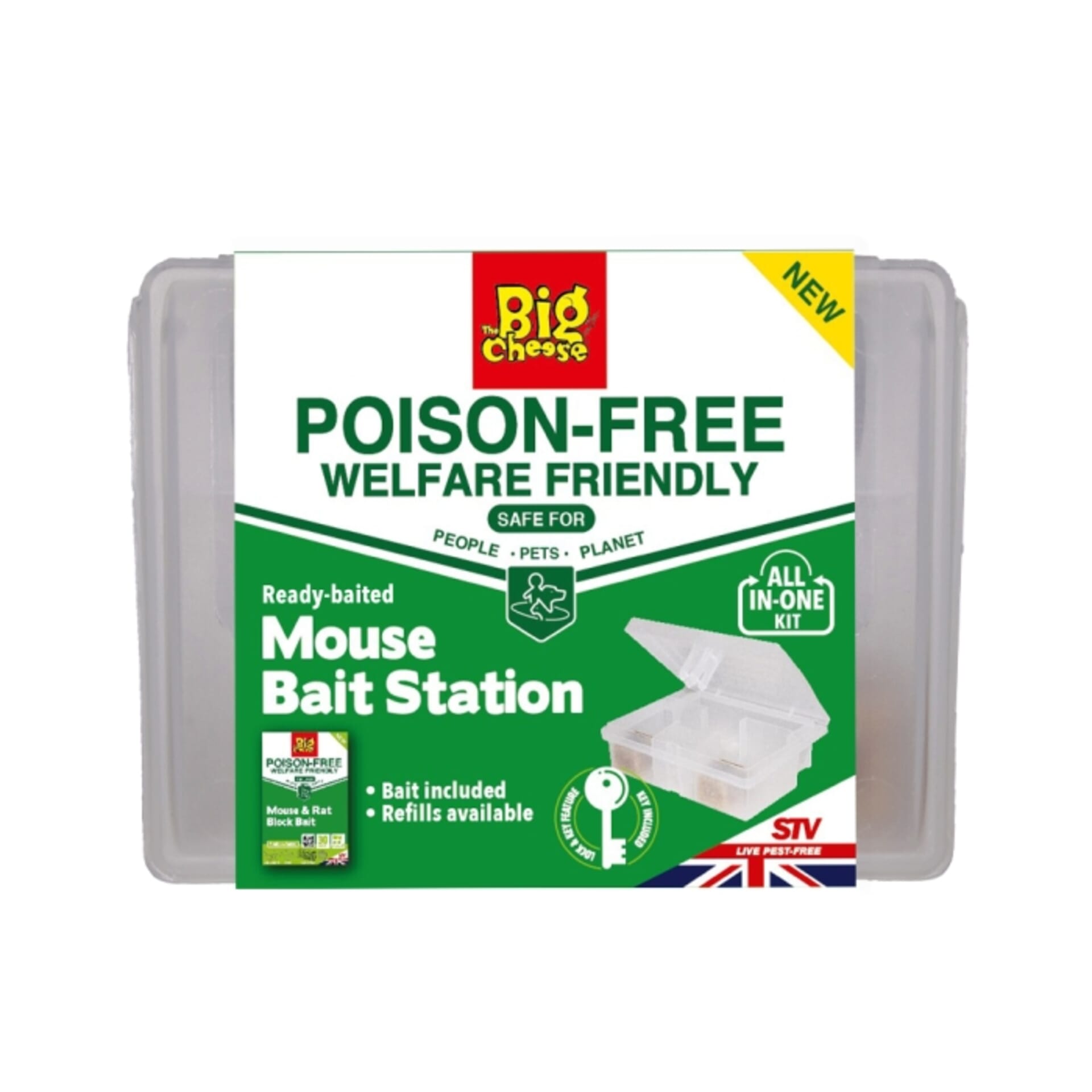 STV - Ready-Baited Mouse Bait Station