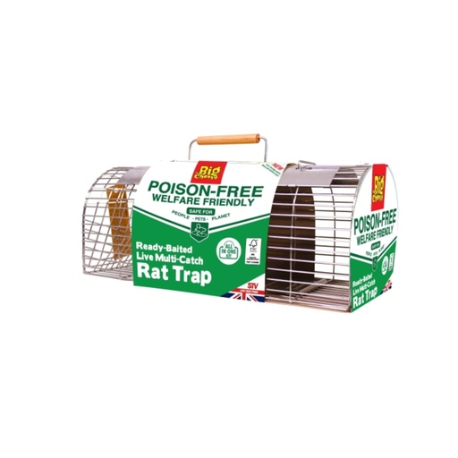 STV - Ready-Baited Multi-Catch Rat Cage Trap