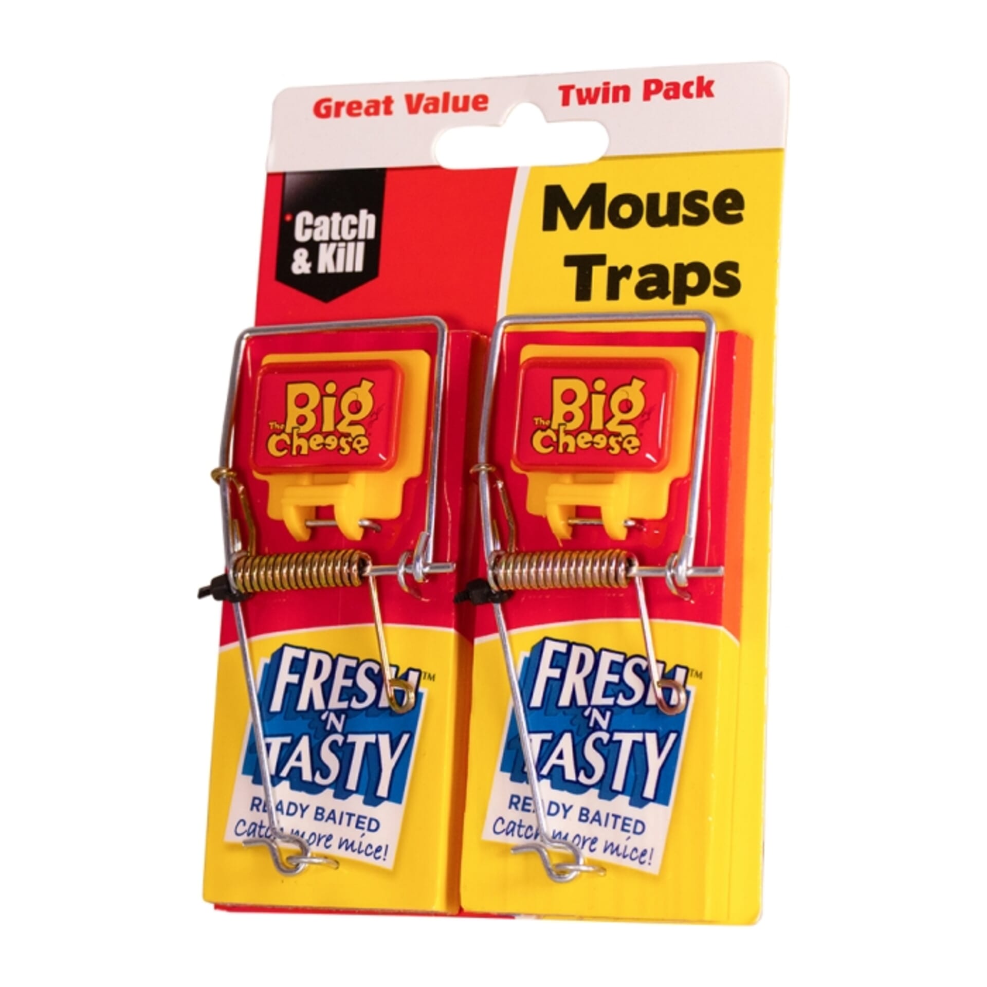 STV - Fresh Baited Mouse Trap - Twinpack