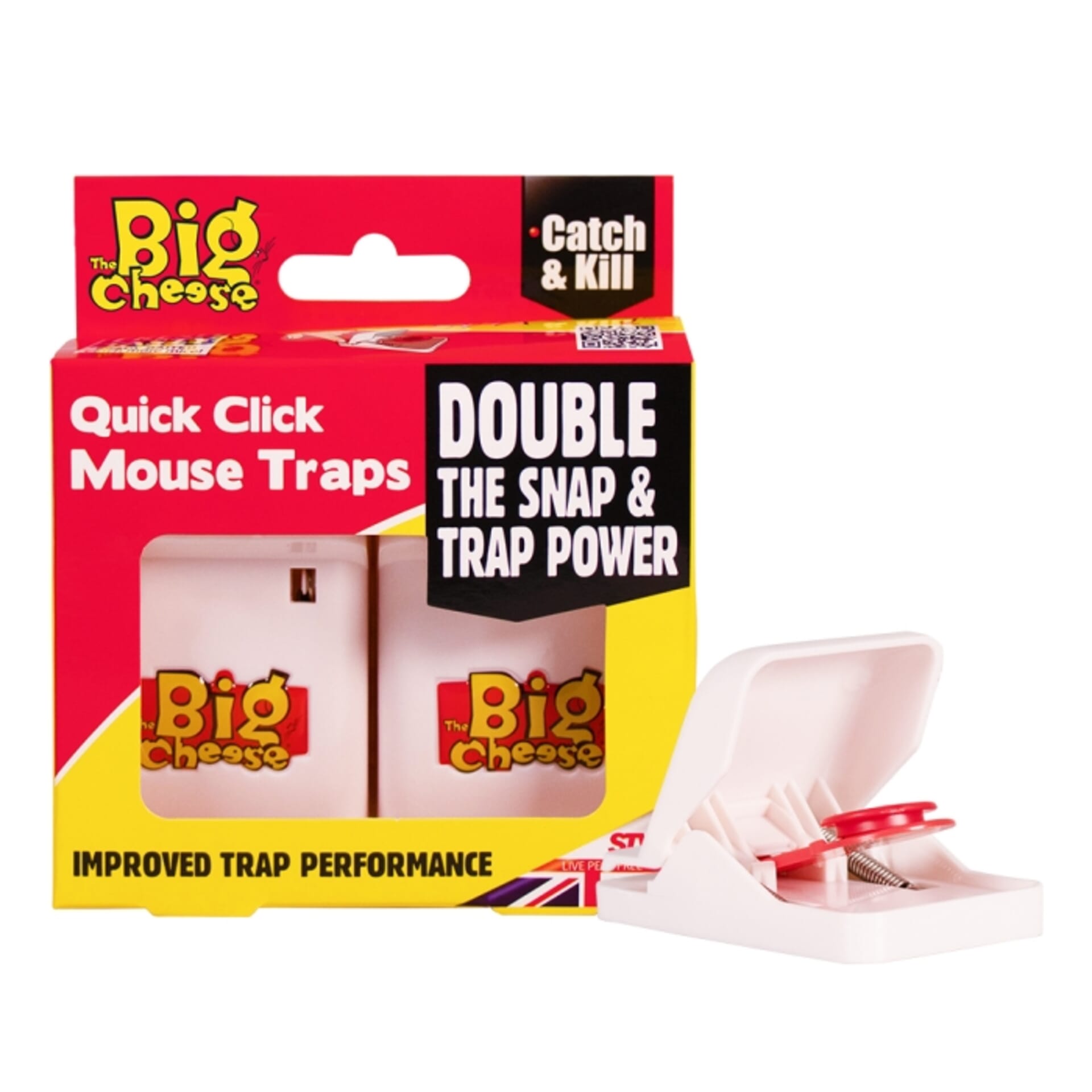 STV - Quick Click Mouse Trap - Twinpack