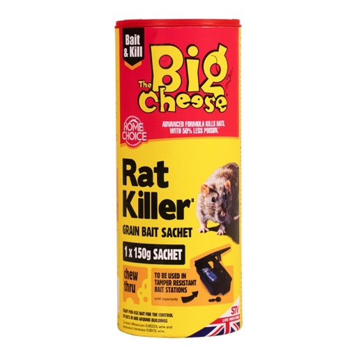 STV - Rat Killer Grain Bait Sachet - 150g