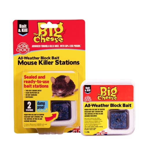STV - Ready-Baited Mouse Killer Station - Twinpack