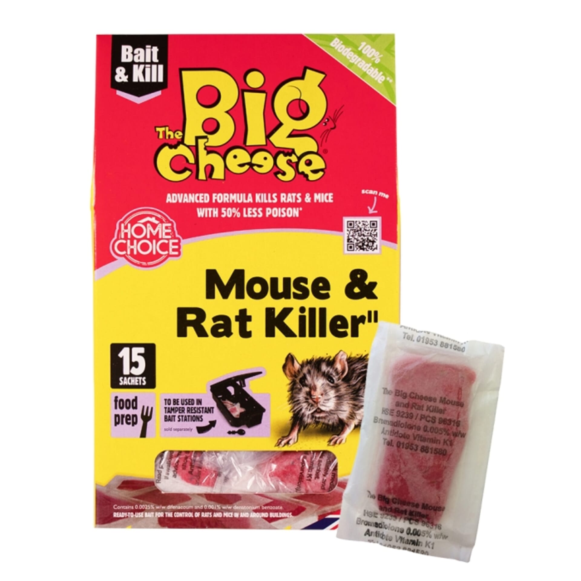 STV - Mouse & Rat Killer Pasta Sachet - 10g x 15