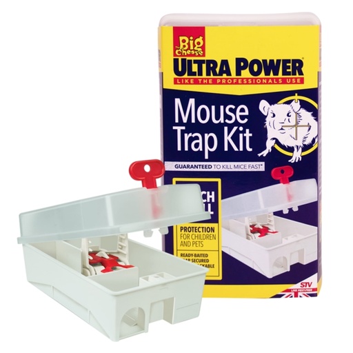 STV - Ready-Baited Mouse Trap Kit
