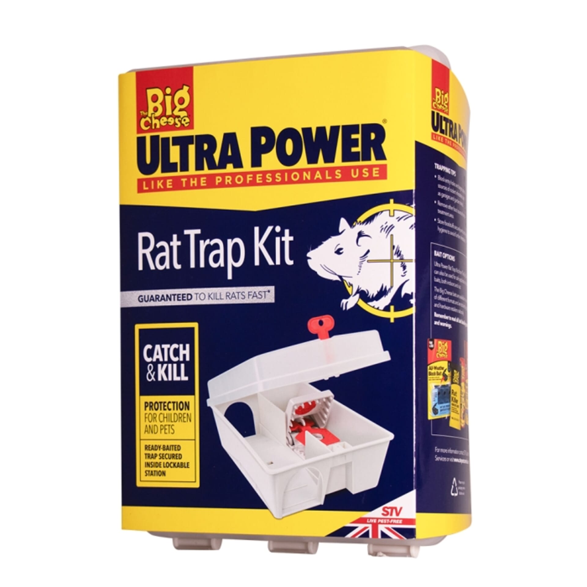STV - Ready-Baited Rat Trap Kit