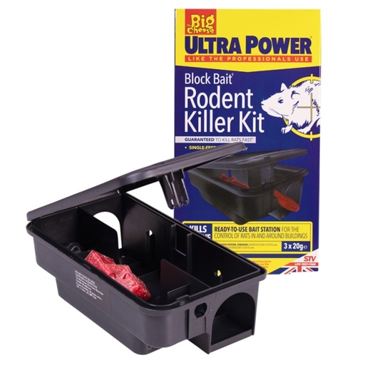 STV - Block Bait Rodent Killer Kit