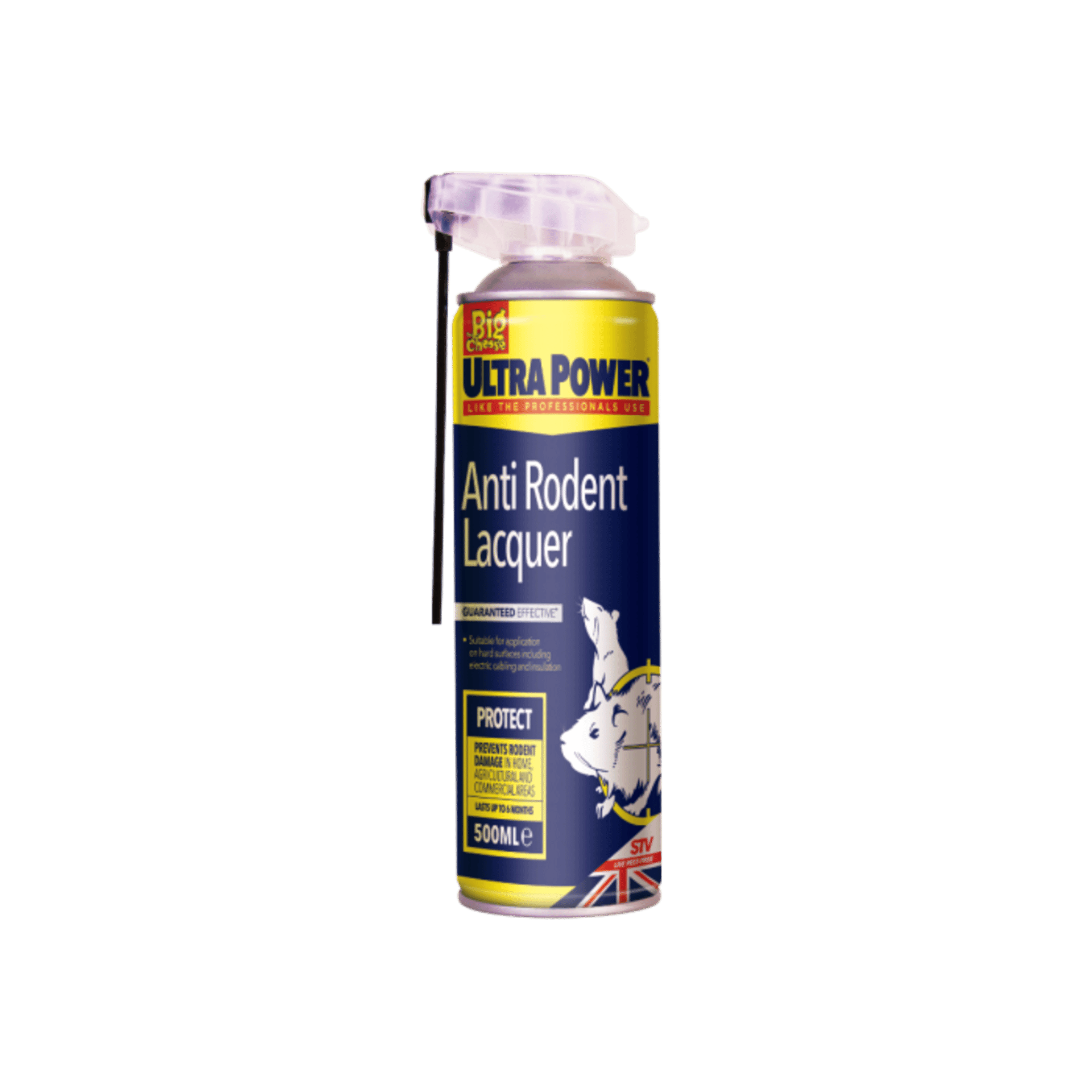 STV - Anti Rodent Lacquer - 500ml Dual Action Aerosol
