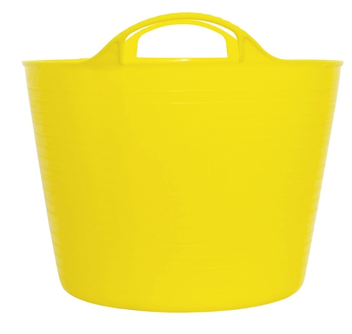 Red Gorilla - Gorilla Tubs & Recycled Black Tubs - 14L -Yellow