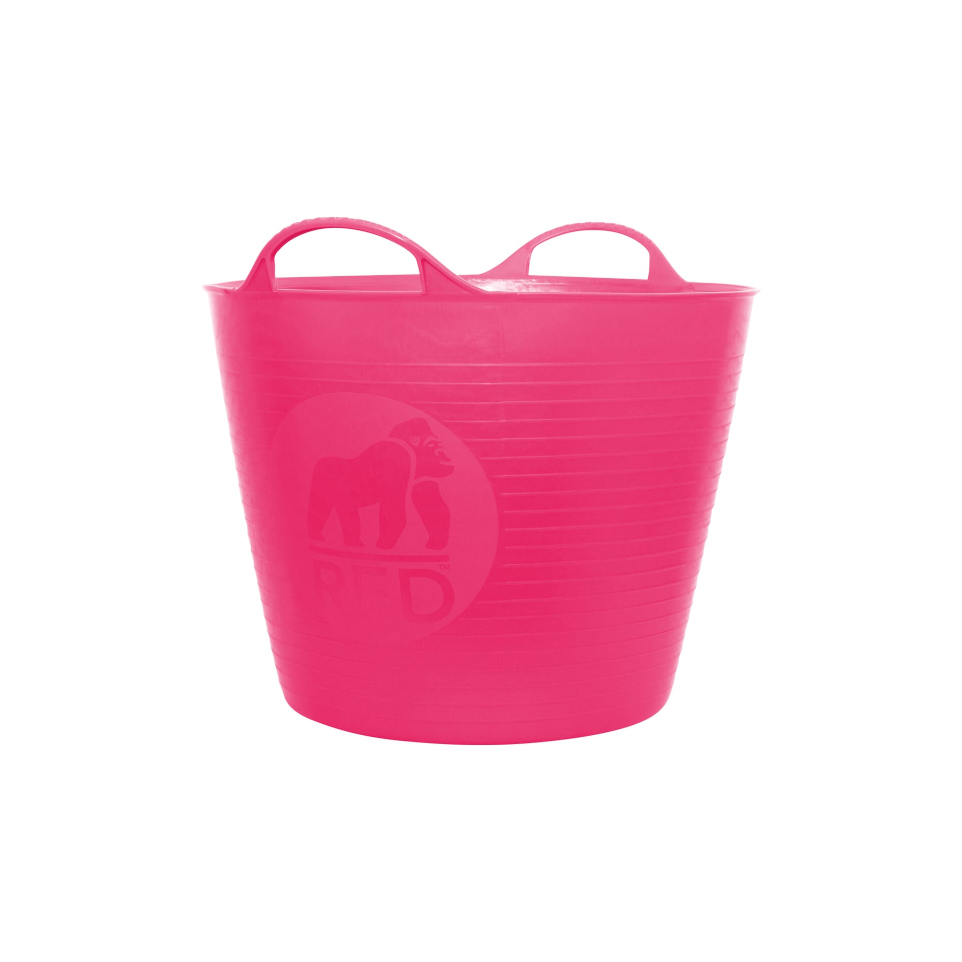 Red Gorilla - Tubs & Recycled Black Tubs - Medium 26L Pink