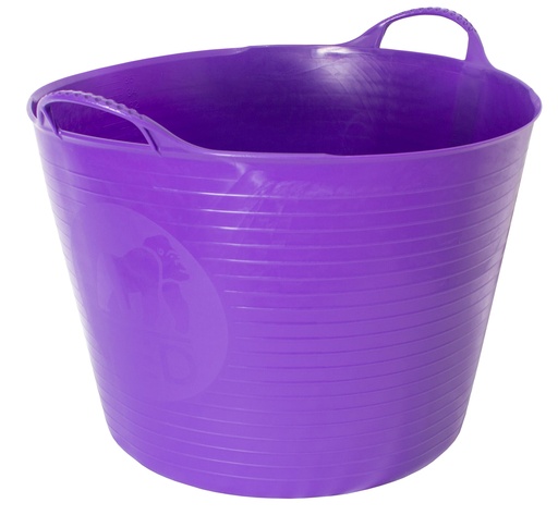 Red Gorilla - Tubs & Recycled Black Tubs - Large 38L Purple