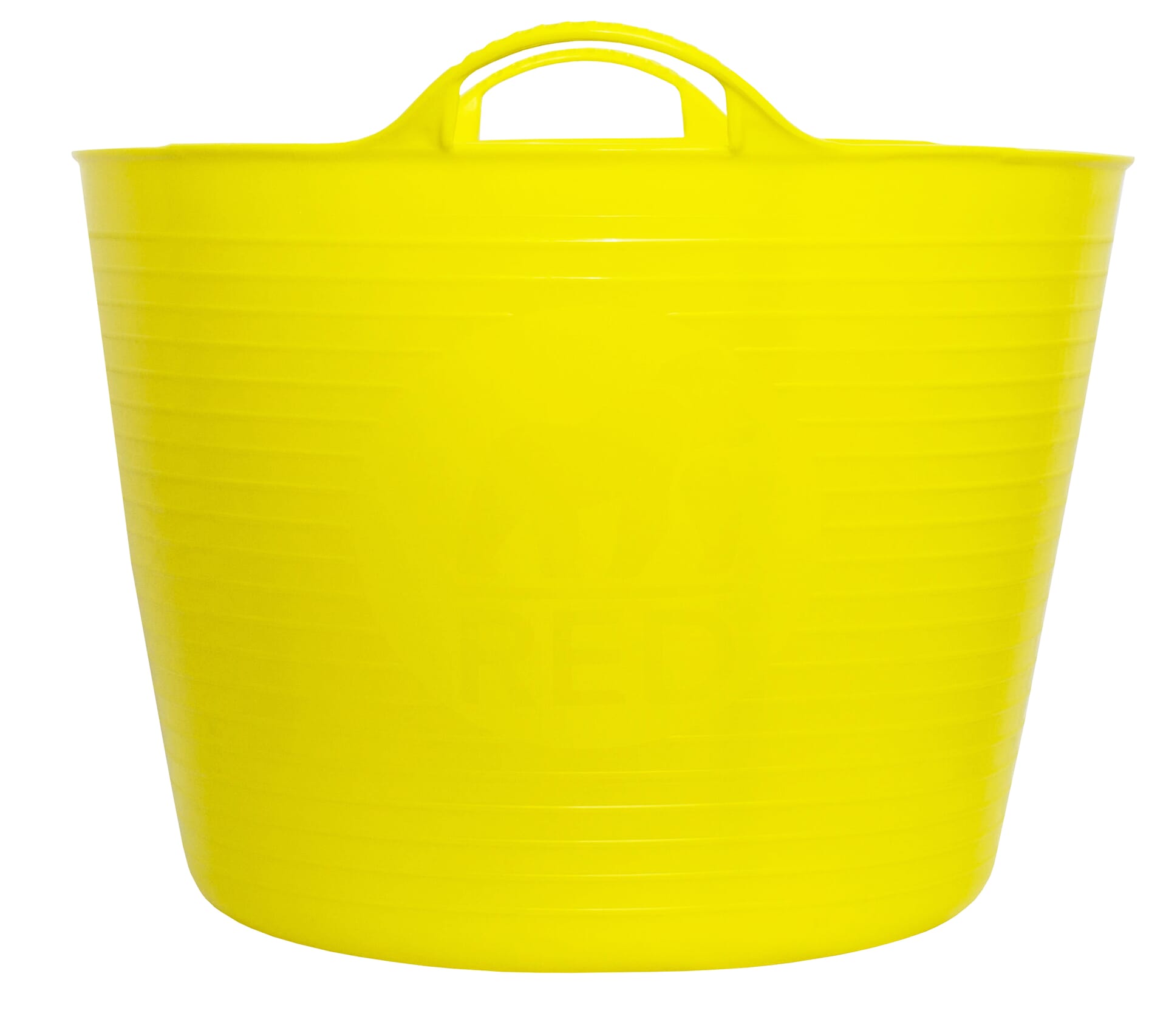 Red Gorilla - Tubs & Recycled Black Tubs - Large 38L Yellow