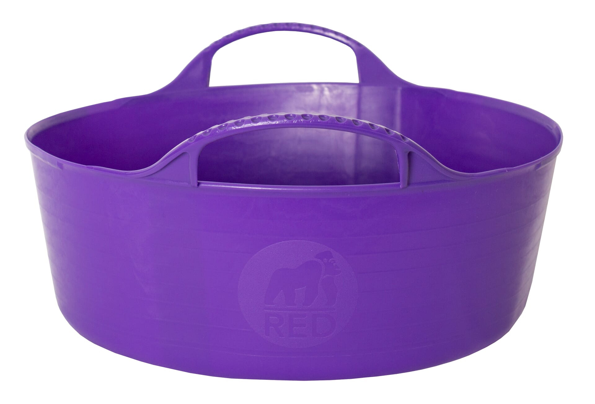 Red Gorilla - Gorilla Tubs & Recycled Black Tubs - Mini Shallow 5L- Purple