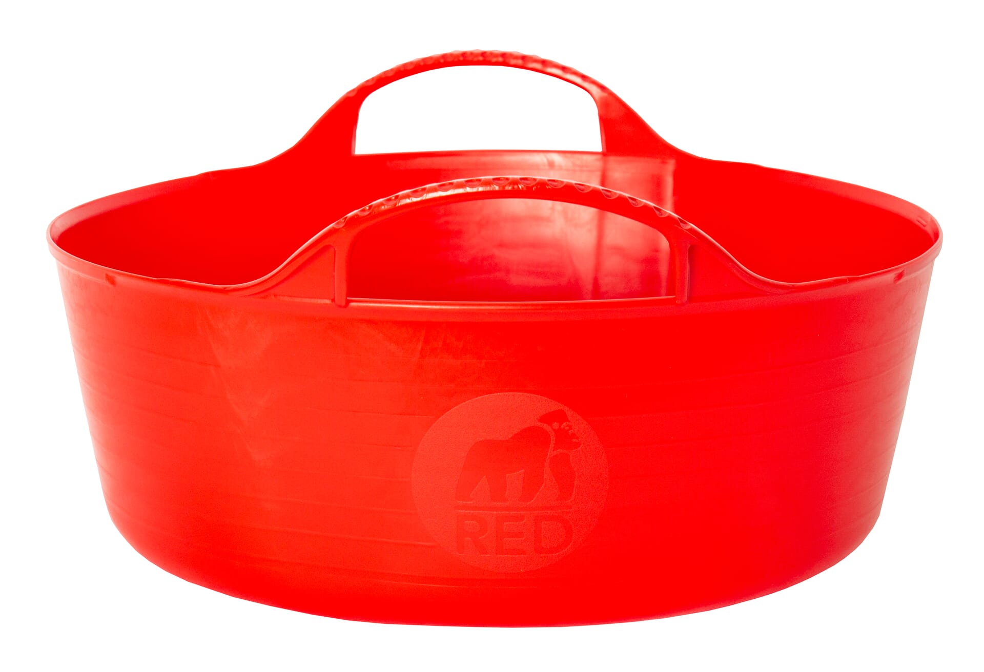Red Gorilla - Tubs & Recycled Black Tubs - Mini Shallow 5L Red