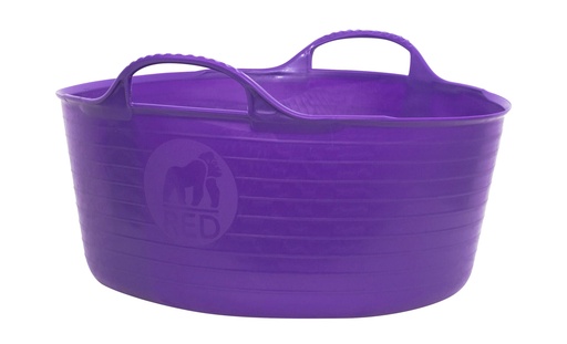 Red Gorilla - Gorilla Tubs & Recycled Black Tubs - Small Shallow 15L- Purple