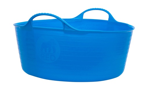 Red Gorilla - Gorilla Tubs & Recycled Black Tubs - Small Shallow 15L- Blue