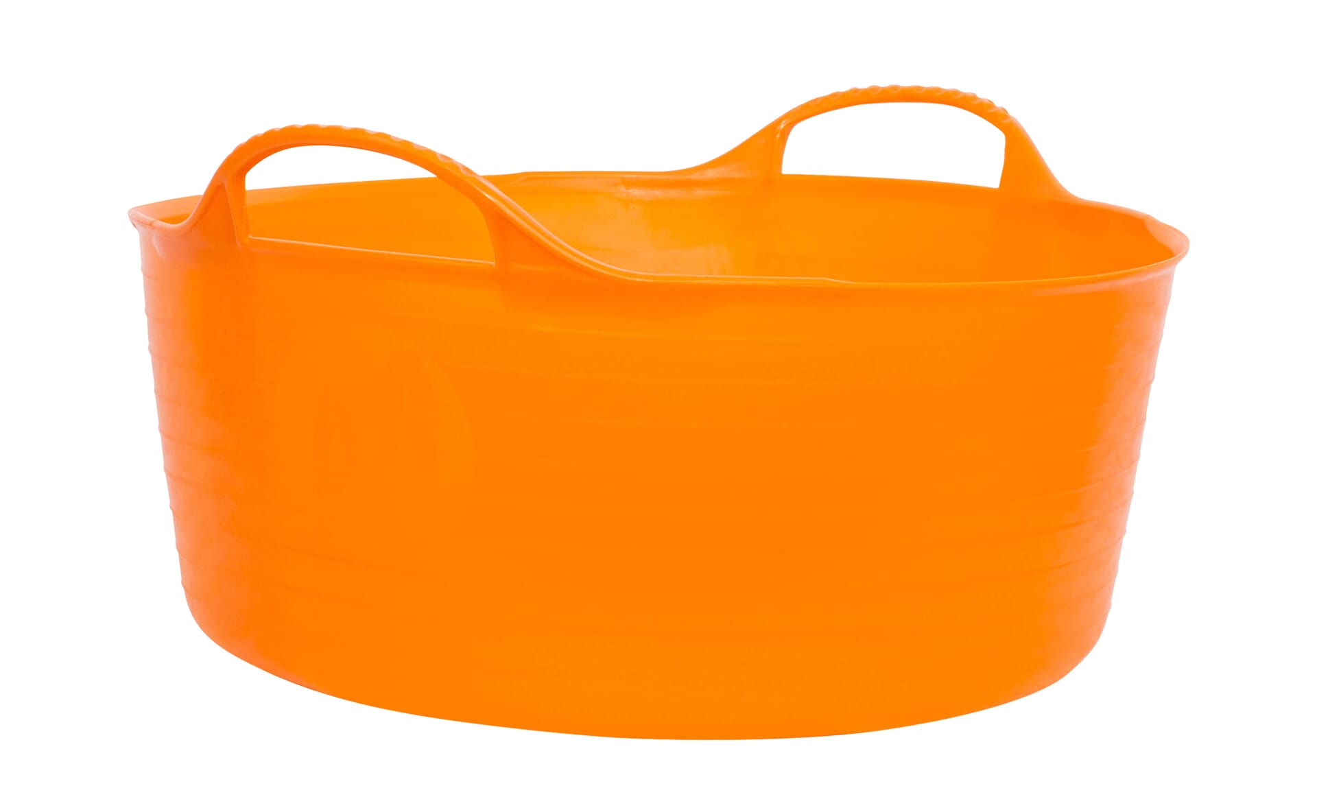 Red Gorilla - Gorilla Tubs & Recycled Black Tubs - Small Shallow 15L -Orange